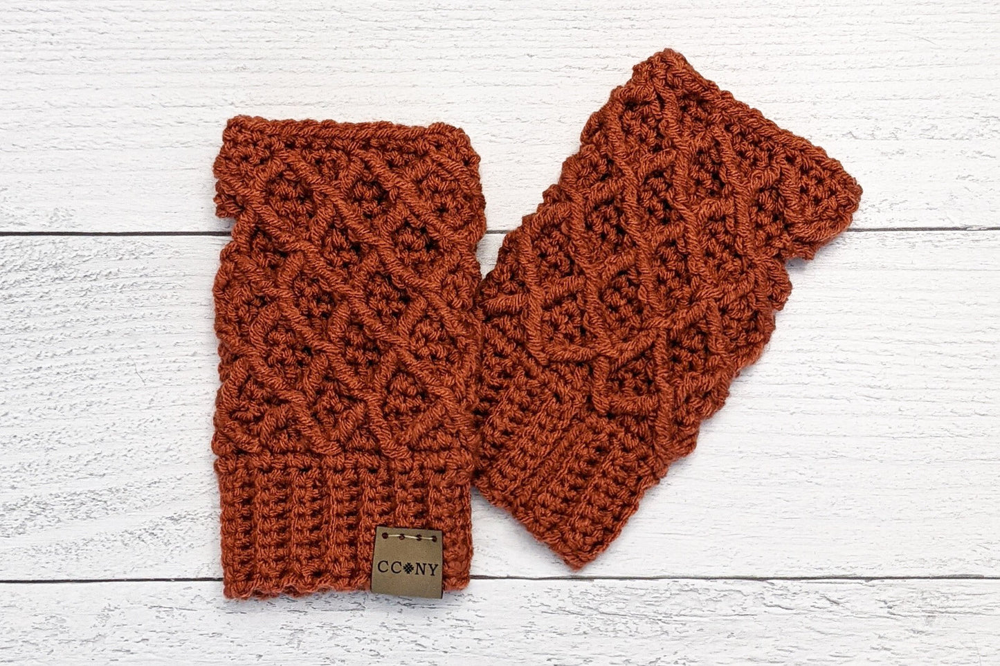 Diamond Trio Fingerless Gloves