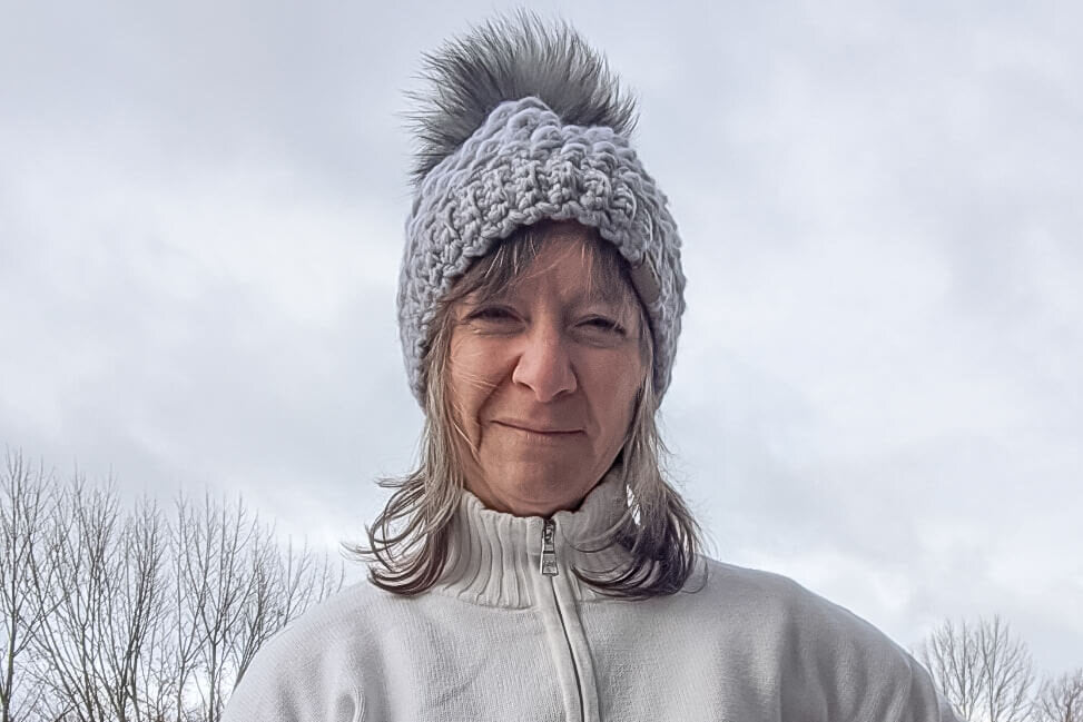 Swirling Stripes Hat