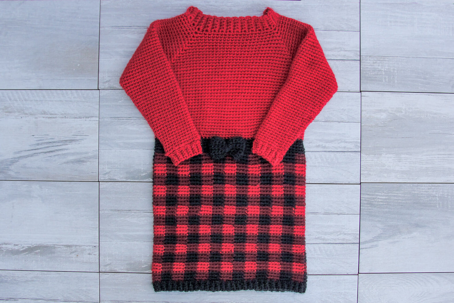 Pretty in Plaid Toddler Dress Pattern