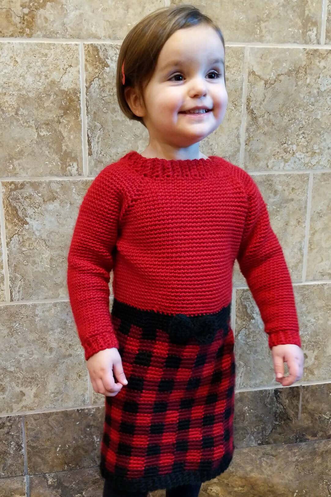 Pretty in Plaid Toddler Dress Pattern