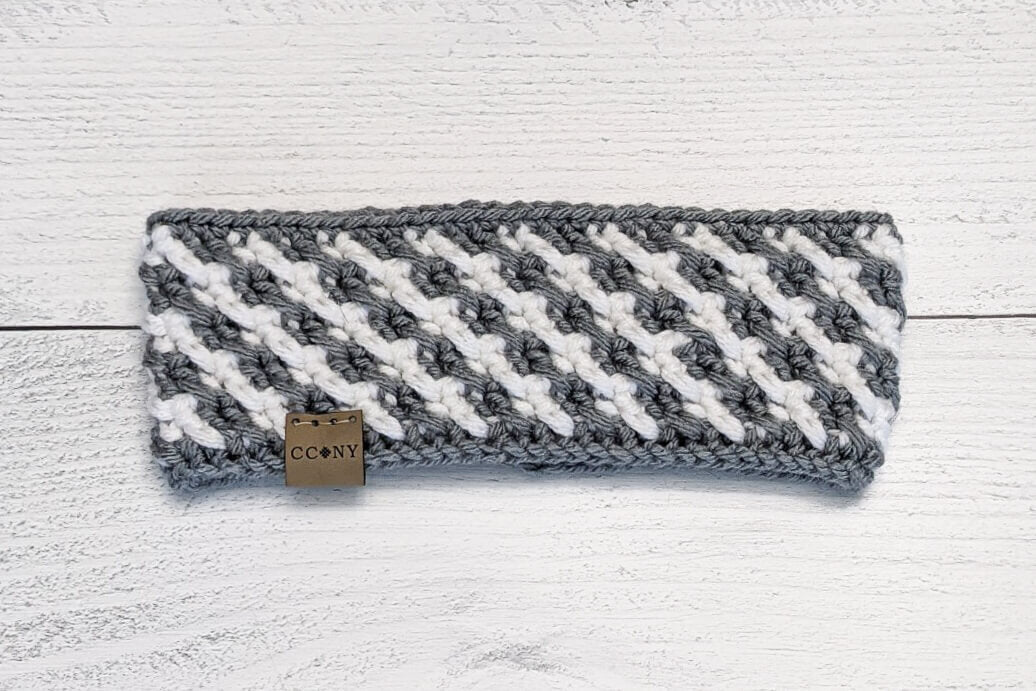 Swirling Stripes Ear Warmer