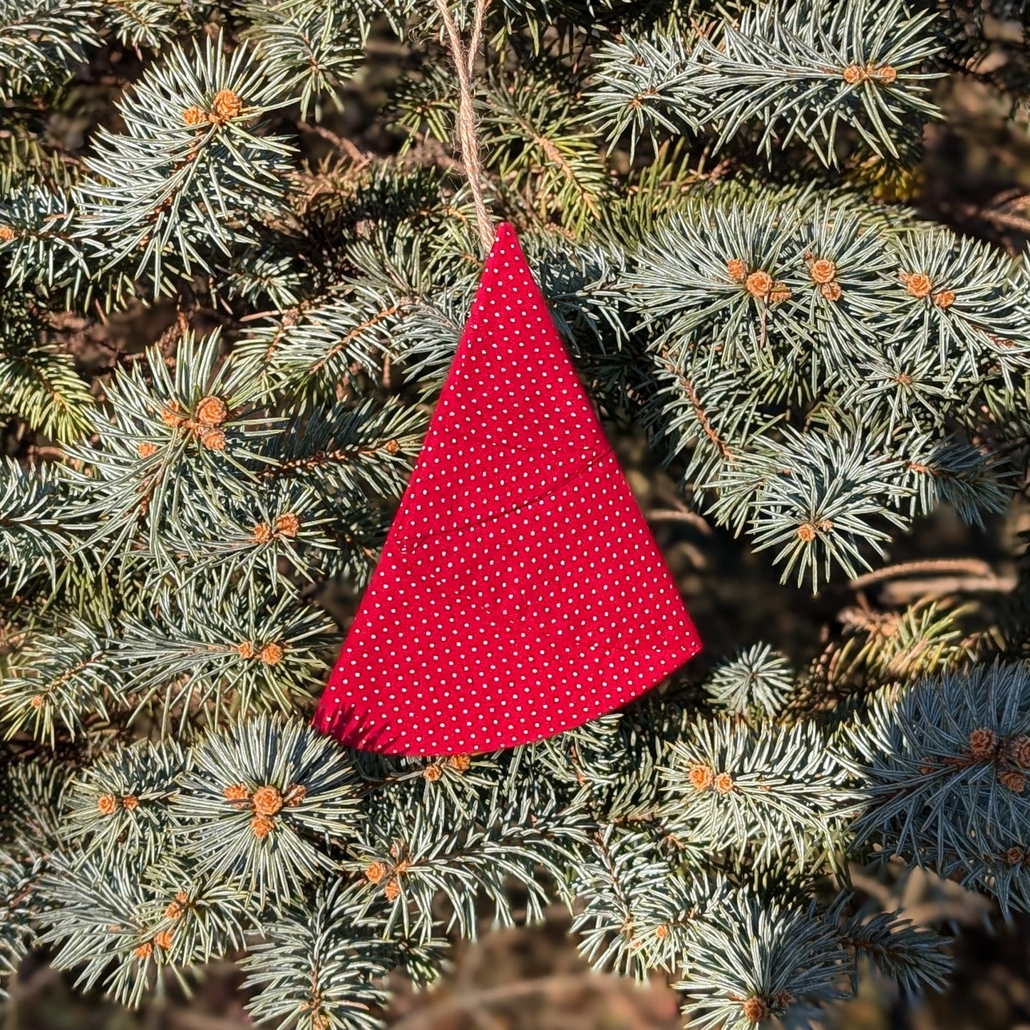 Christmas Tree Fabric Ornament